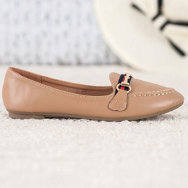 Clowse Módní páni s eko kůží hnědý 2