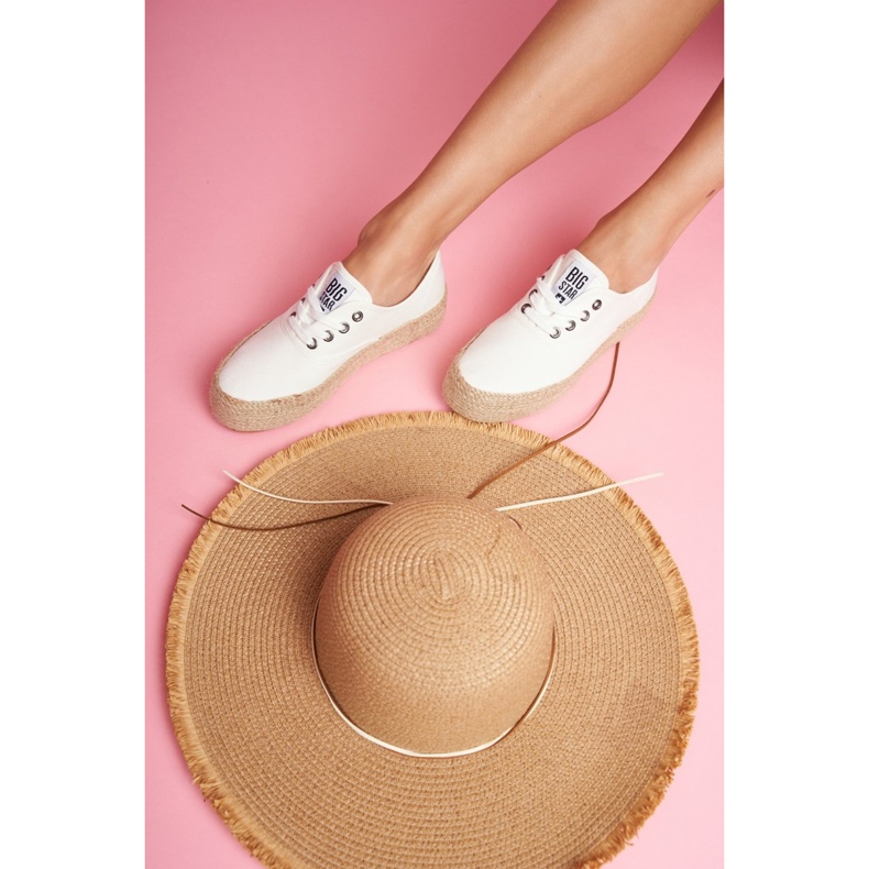 Dámské espadrilky Big Star White FF274143 bílý 2