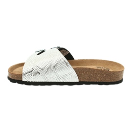 Pantofle FOOT-COMFORT BIOX CATTY šedá 1