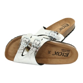 Pantofle FOOT-COMFORT BIOX CATTY šedá 4 Pantofle FOOT-COMFORT BIOX CATTY šedá 4