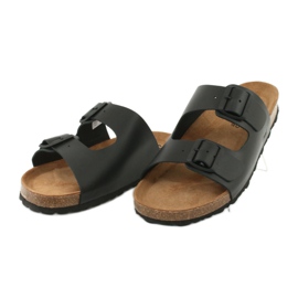 Zdravotní pantofle BIOX Alex černé černý 2