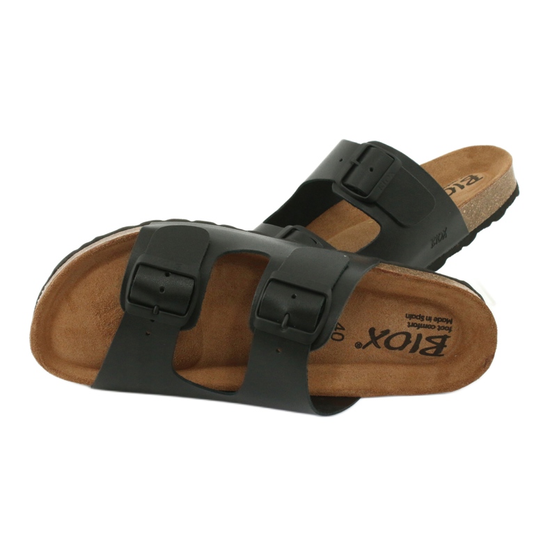 Zdravotní pantofle BIOX Alex černé černý 4