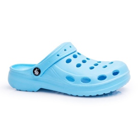 Flameshoes Dámské modré pantofle Eva Foam modrý 1