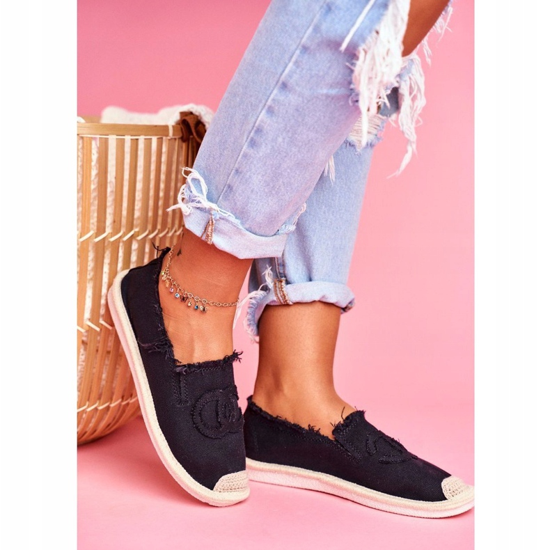 PS1 Dámské espadrilky Flaure Black černá 1