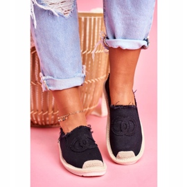 PS1 Dámské espadrilky Flaure Black černá 2