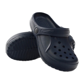 Pantofle Grenade Befado 159Y003 námořnická modrá 4