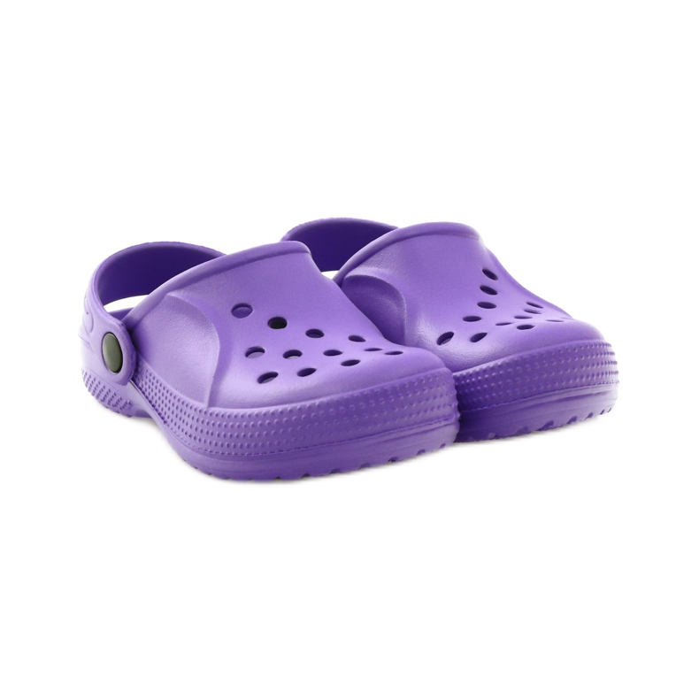 Pantofle dětské boty Befado Crocs 159Y002 fialová 4