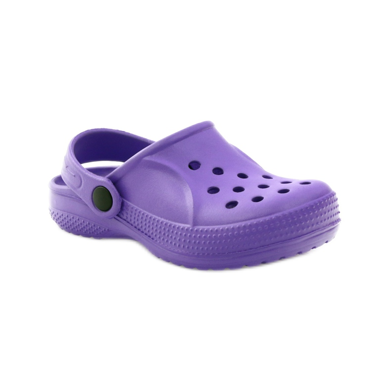 Pantofle dětské boty Befado Crocs 159Y002 fialová 1