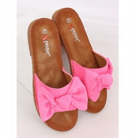 Fuchsie dámské pantofle YQ230 Fuchsia růžový 1