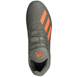 Kopačky Adidas X 19.3 Fg Jr EF8374 khaki 1