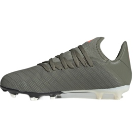 Kopačky Adidas X 19.3 Fg Jr EF8374 khaki 2