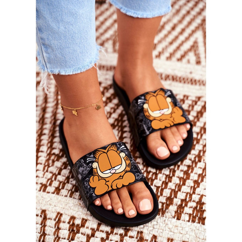 Dámské pantofle Garfield ZAXY Black FF285073 černý 2