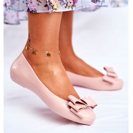 Dámské voňavé gumové balerínky ZAXY světle růžové FF285058 růžový 1