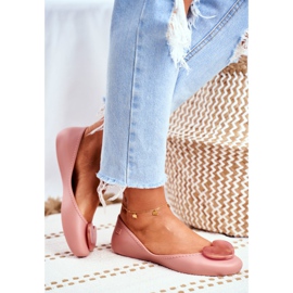 Dámské vonné gumové balerínky ZAXY růžové FF285052 růžový 2