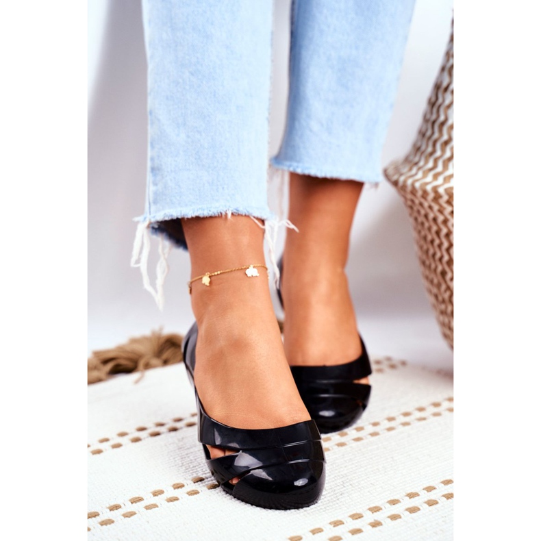 Dámské vonné gumové balerínky ZAXY černé FF285053 černá 2