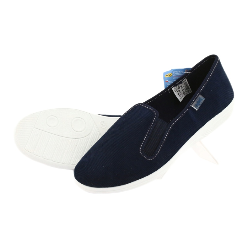 Befado mládežnické PVC boty 401Q047 námořnická modř 3
