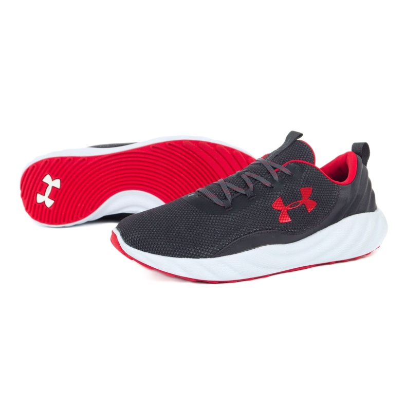 Běžecké boty Under Armour Charged Will Nm M 3023077-101 černá červené šedá 6