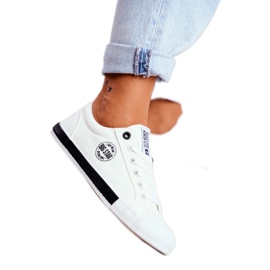 Dámské tenisky Big Star White FF274228 bílý černý 2