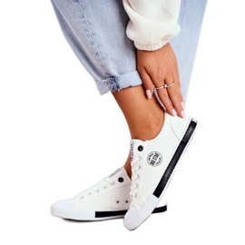 Dámské tenisky Big Star White FF274228 bílý černá 3