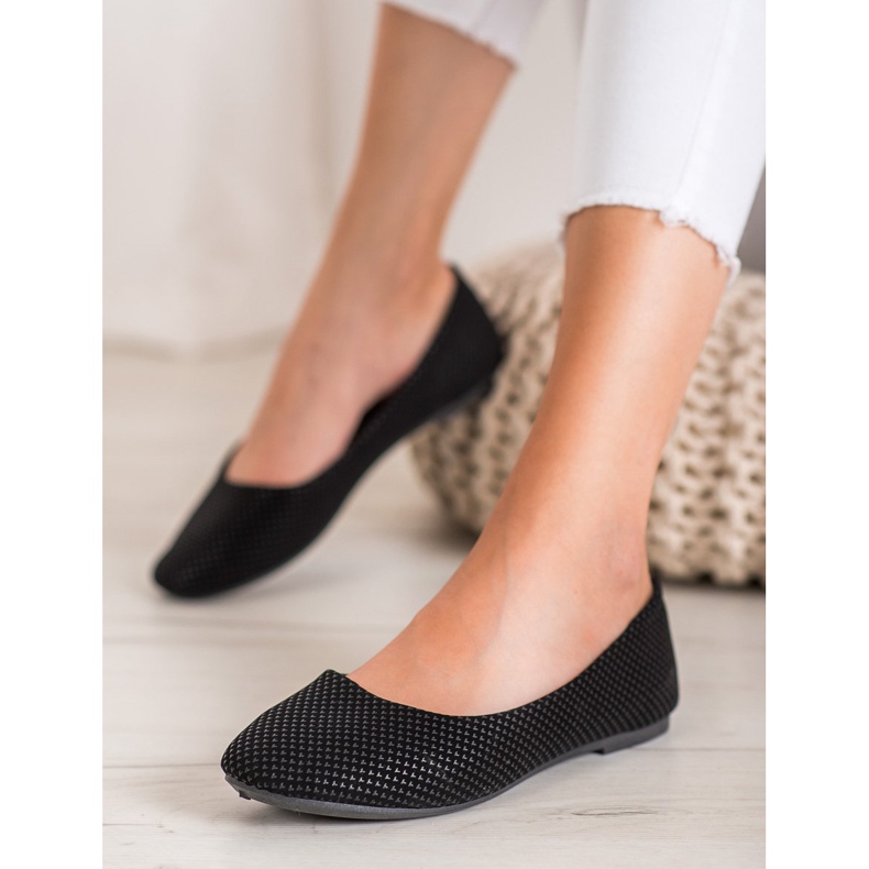 BAOLIKANG Černá Baletka Se Vzorem 2