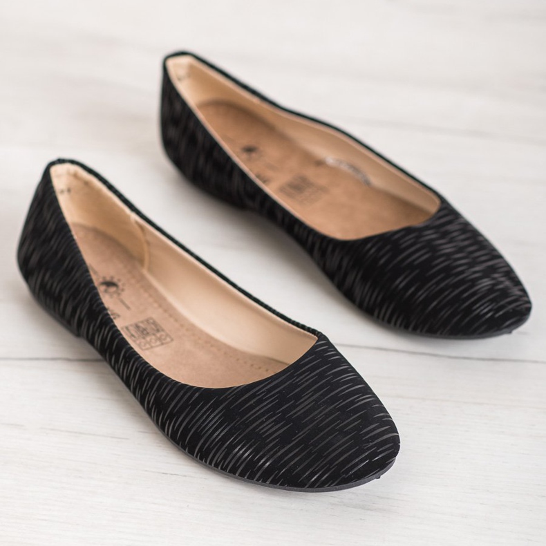 BAOLIKANG Černá Baletka Se Vzorem 2