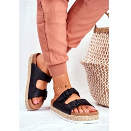 Dámské pantofle Big Star černé FF274664 černý 2