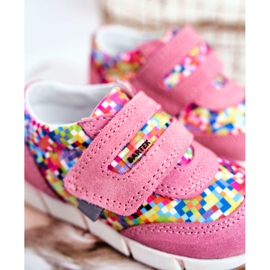Bartek S.A. Dětské boty pro dívky Pink Bartek T-71949 / S19 růžový 2