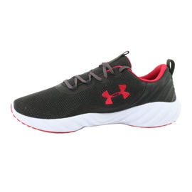 Běžecké boty Under Armour Charged Will Nm M 3023077-101 černý červený šedá 1