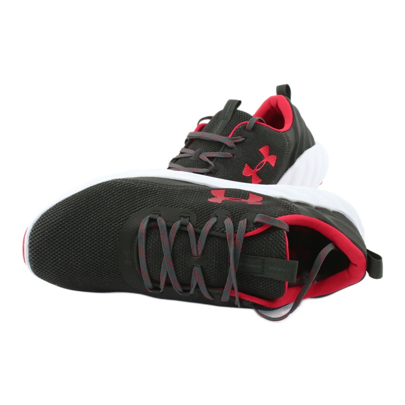 Běžecké boty Under Armour Charged Will Nm M 3023077-101 černá červené šedá 4