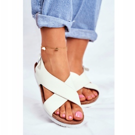 Dámské sandály Big Star White FF274623 bílý 2
