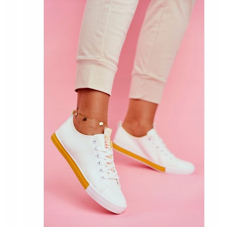 SEA Klasické dámské tenisky Yellow Ville žlutá 1