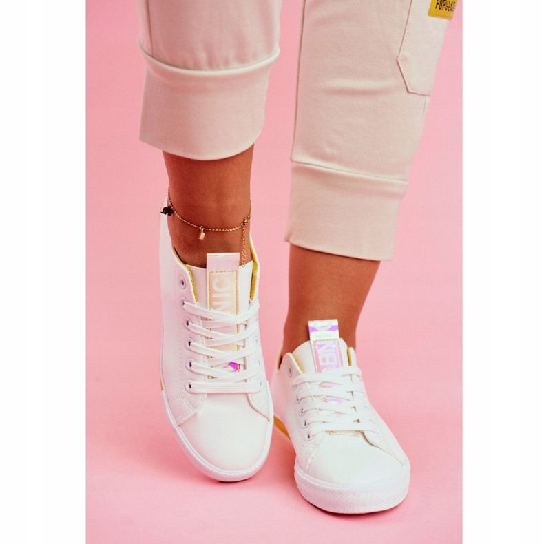 SEA Klasické dámské tenisky Yellow Ville žlutá 2