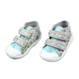Dětská obuv Befado 212P065 modrý šedá 3