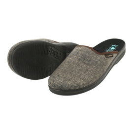 Pánské pantofle Adanex 24618 šedá 3
