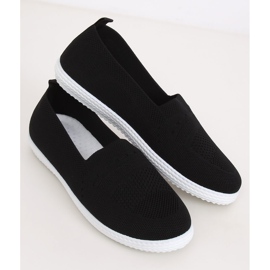 Černé dámské tenisky ZK097 Nero černá 1