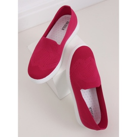Dámské fuchsiové tenisky ZK069 Fuxia růžový 1 Dámské fuchsiové tenisky ZK069 Fuxia růžový 1
