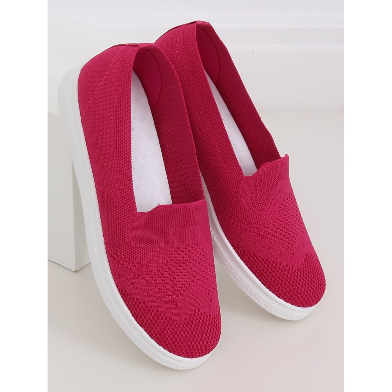 Dámské fuchsiové tenisky ZK069 Fuxia růžový 2 Dámské fuchsiové tenisky ZK069 Fuxia růžový 2