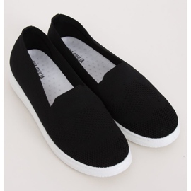 Černé Dámské černé tenisky ZK069 Nero černá 2