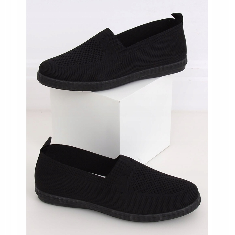 Černé dámské tenisky ZK116 Nero černá 1