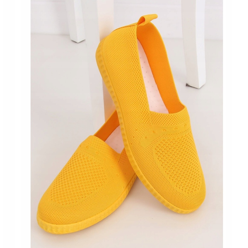 Žluté tenisky pro ženy ZK116 Giallo žluť 1
