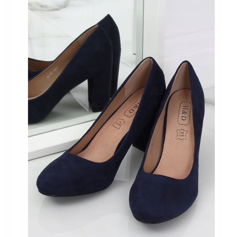 Čerpadla na sloupku tmavě modrá E08-10 modrá námořnická modrá 1