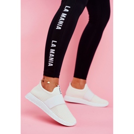 SEA Dámská sportovní obuv Nazouvací světle bílá La Fiesta bílý 2