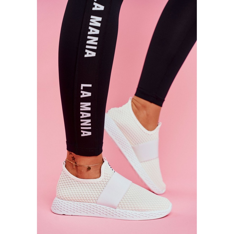 SEA Dámská sportovní obuv Nazouvací světle bílá La Fiesta bílý 1