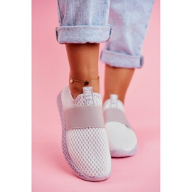 SEA Dámské sportovní nazouvací světle šedé La Fiesta šedá 2