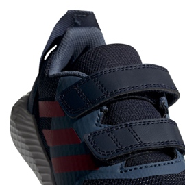 Boty Adidas FortaGym Cf Jr G27198 námořnická modř vícebarevný 2