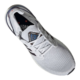 Boty adidas UltraBoost 20 M EG0695 bílý vícebarevný modrý 3