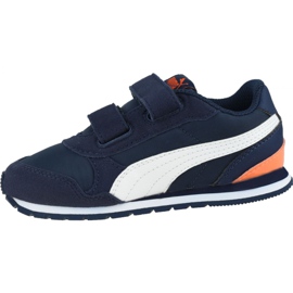 Puma St Runner V Infants 365295 15 námořnická modrá 1