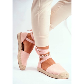 SEA Dámské espadrilky, svázané prádlo Pink Bonjour růžový 2