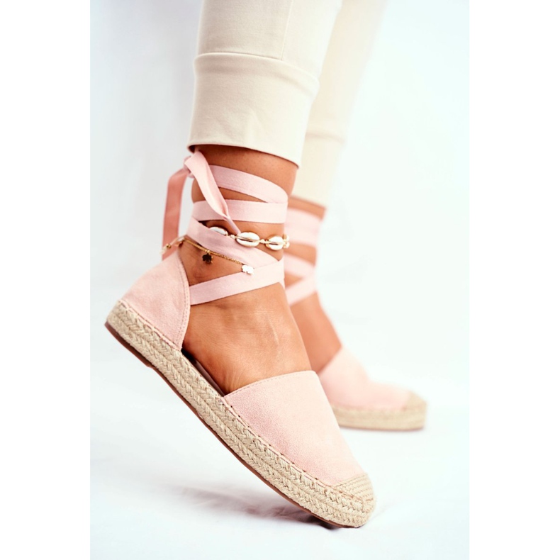 SEA Dámské espadrilky, svázané prádlo Pink Bonjour růžový 1