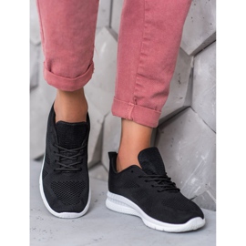 Renda Prolamované sportovní boty černý 1